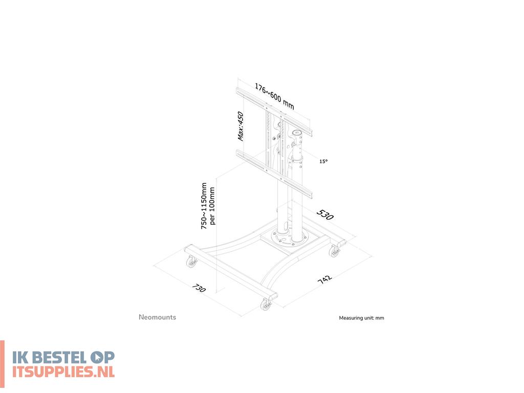 1526731-neomounts_plasma-m1200_multimediawagen_-steun_zilver_draagbare_vloerstandaard