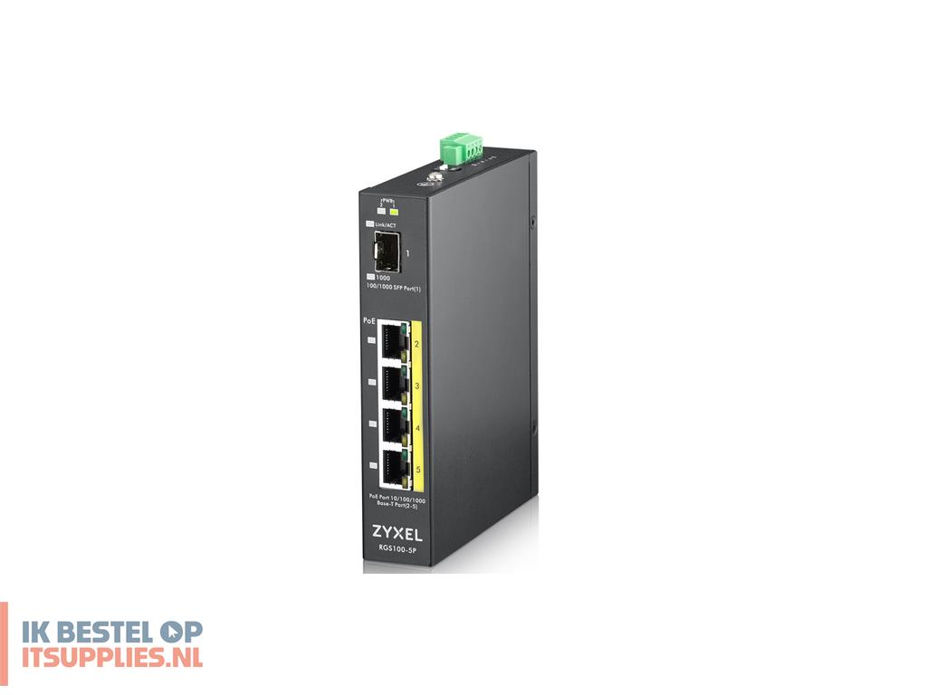 3044741-zyxel_rgs100-5p_unmanaged_l2_gigabit_ethernet_101001000_power_over_ethernet_poe_zwart