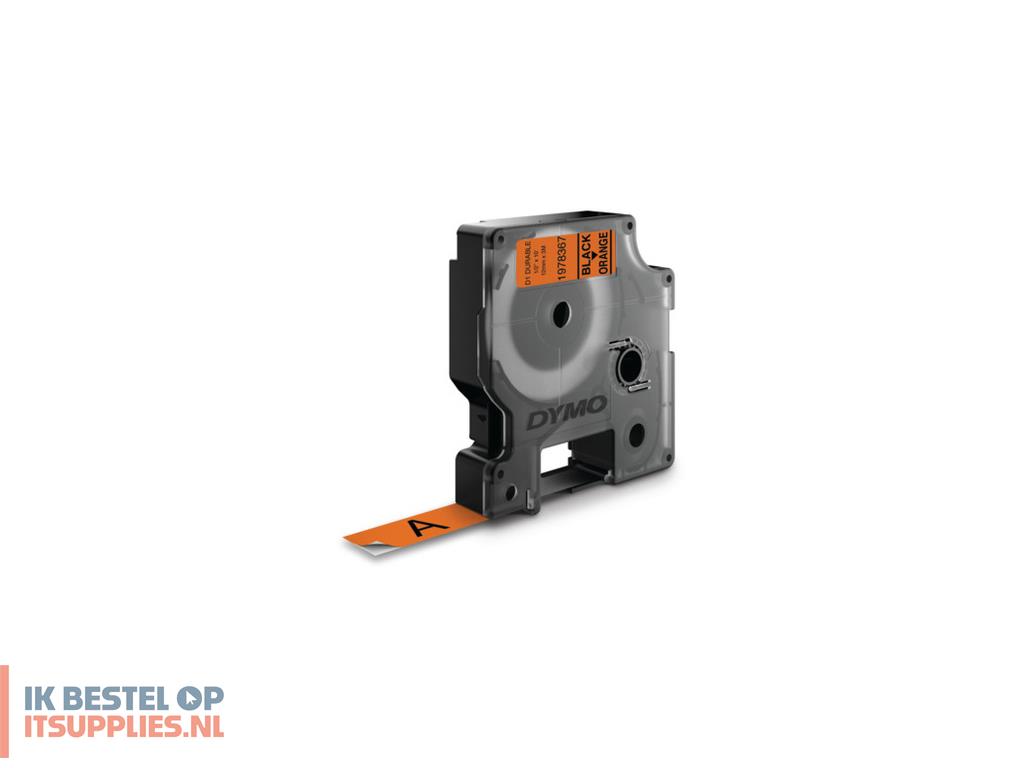 0308005-dymo_d1_durable_-_white_on_orange_-_12mm_labelprinter-tape_zwart_op_oranje