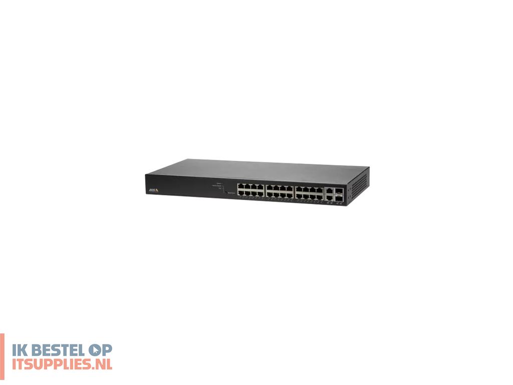 5436527-axis_01192-002_netwerk-switch_managed_gigabit_ethernet_101001000_power_over_ethernet_poe_zwart
