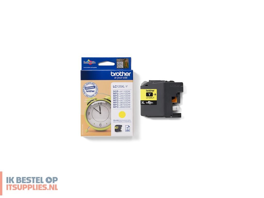 3048328-brother_lc-125xly_inktcartridge_1_stuks_origineel_geel