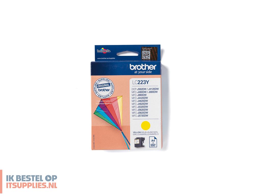 4817430-refurbished_brother_lc223y_inktcartridge_1_stuks_origineel_geel