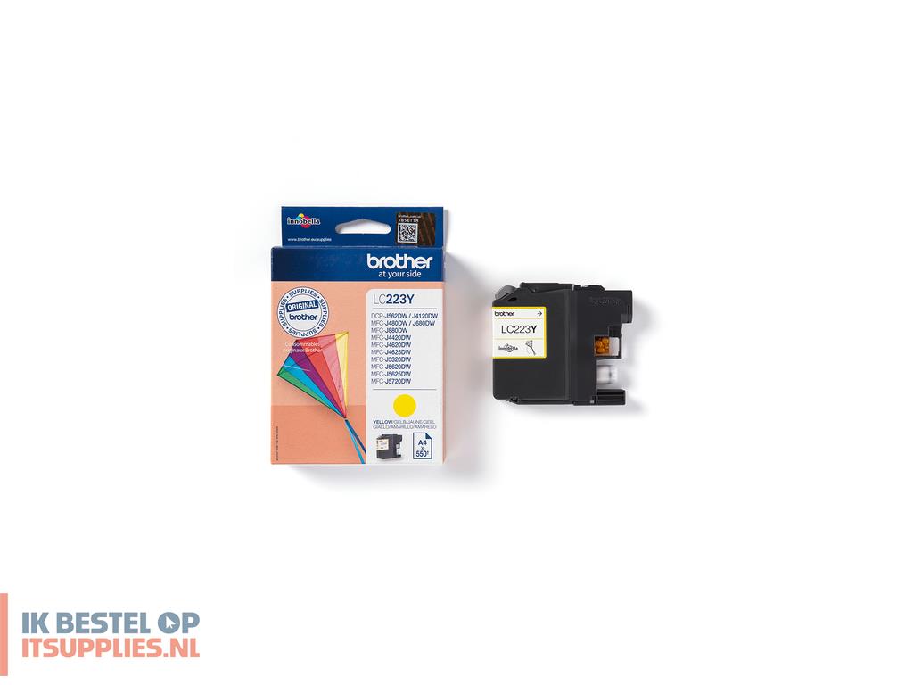 4822617-refurbished_brother_lc223y_inktcartridge_1_stuks_origineel_geel