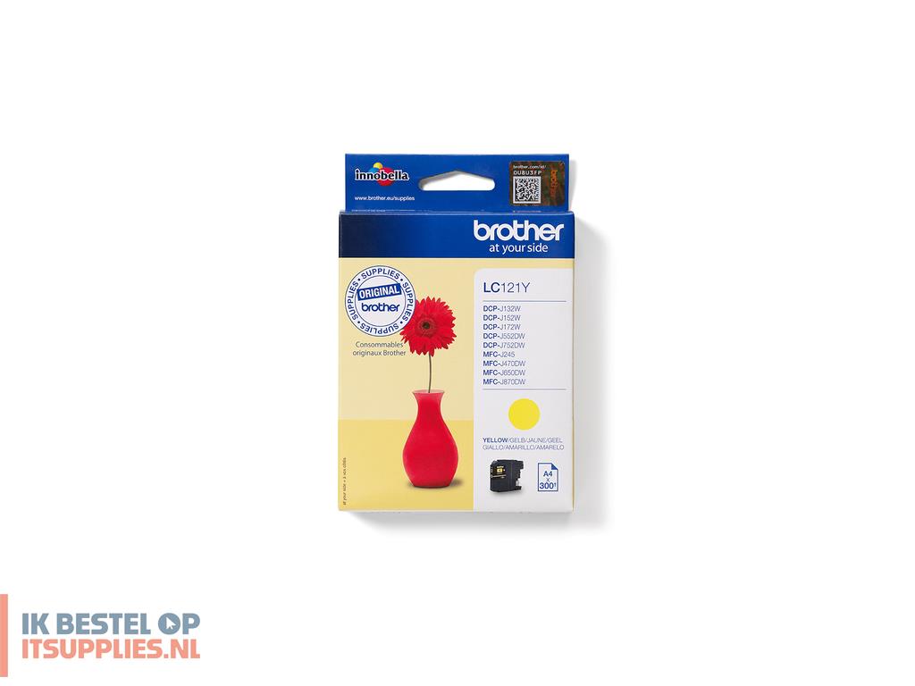 1626817-brother_lc-121y_inktcartridge_1_stuks_origineel_geel