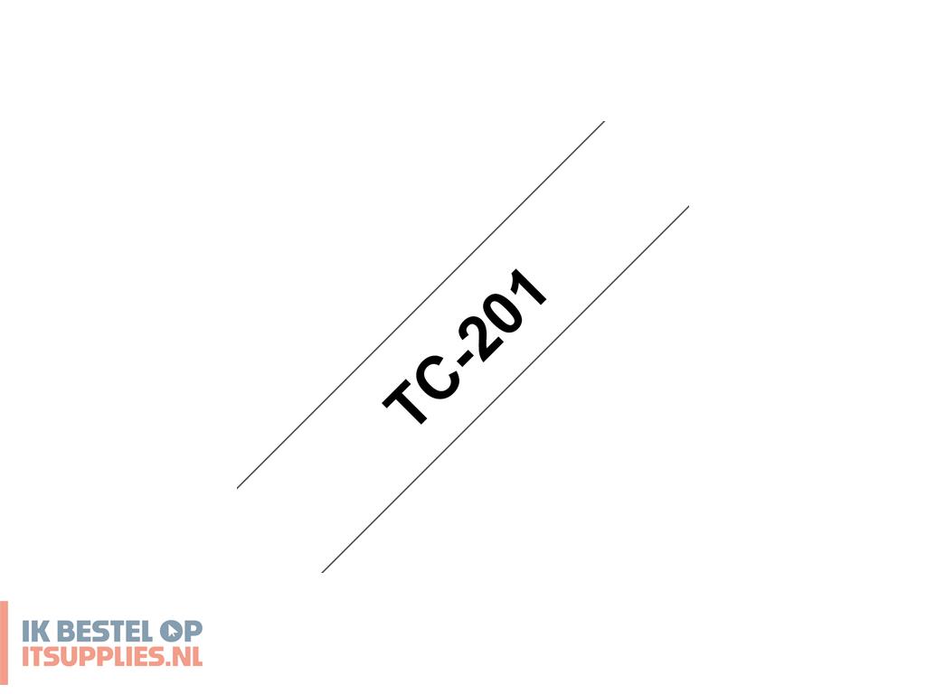 3208467-brother_tc-201_labelprinter-tape_zwart_op_wit