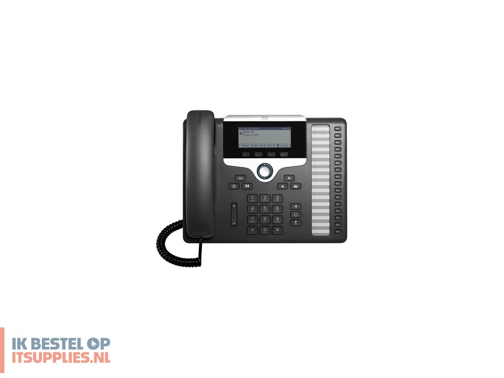 0123282-cisco_7861_ip_telefoon_zwart-_zilver_16_regels_lcd