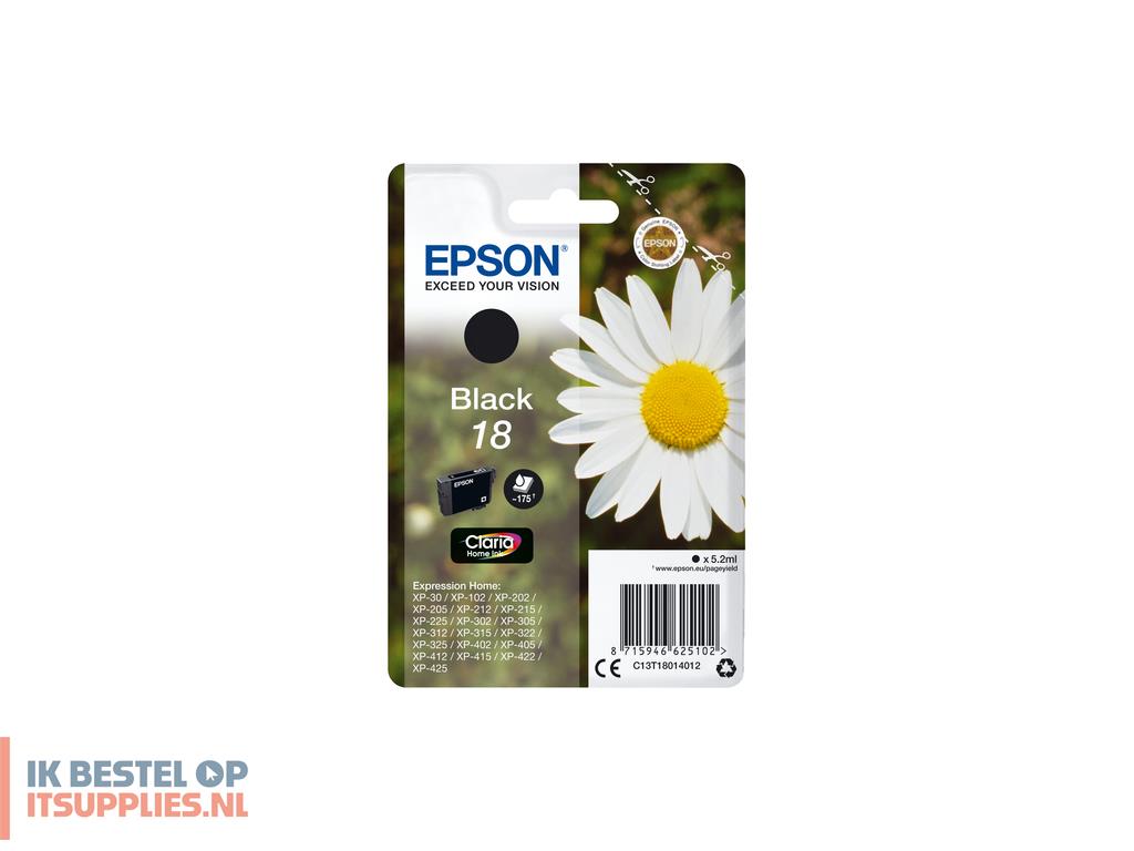 1912202-epson_daisy_c13t18014022_inktcartridge_1_stuks_origineel_zwart