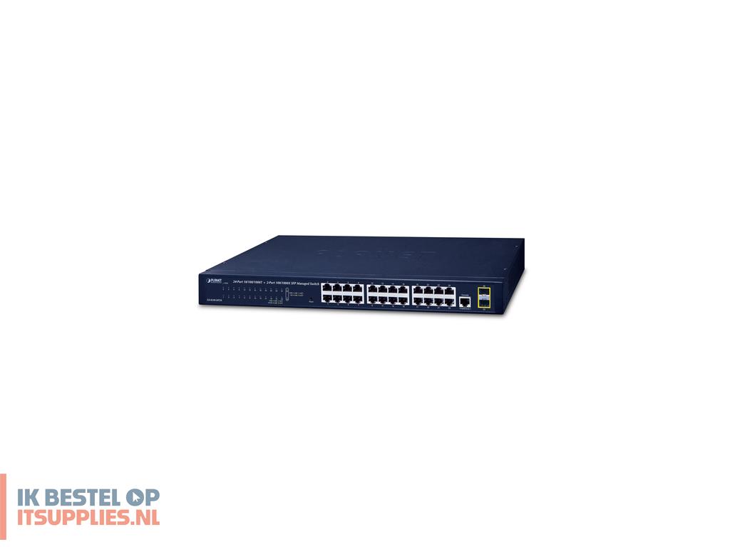 4551738-planet_gs-4210-24t2s_netwerk-switch_managed_l2_gigabit_ethernet_101001000_1u_blauw