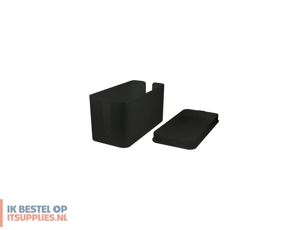 0142907-logilink_kab0060_kabelbeheersysteem_kabeldoos_zwart_1_stuks