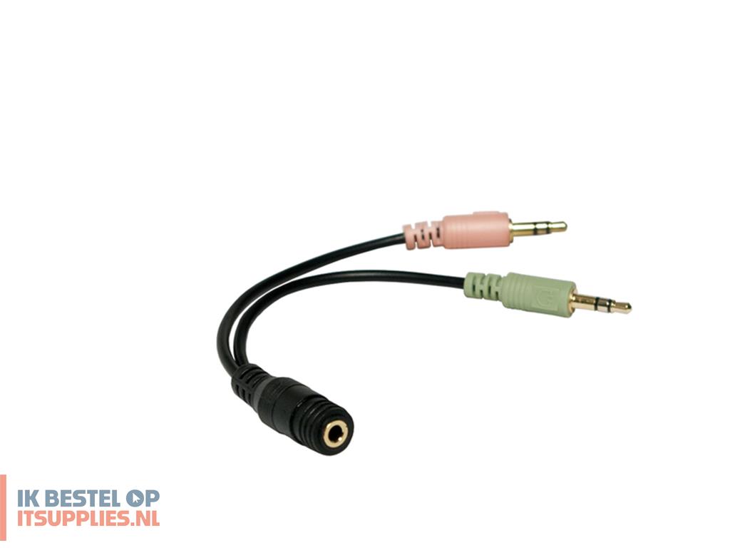 0431701-logilink_ca0020_audio_kabel_0-15_m_35mm_2_x_35mm_zwart