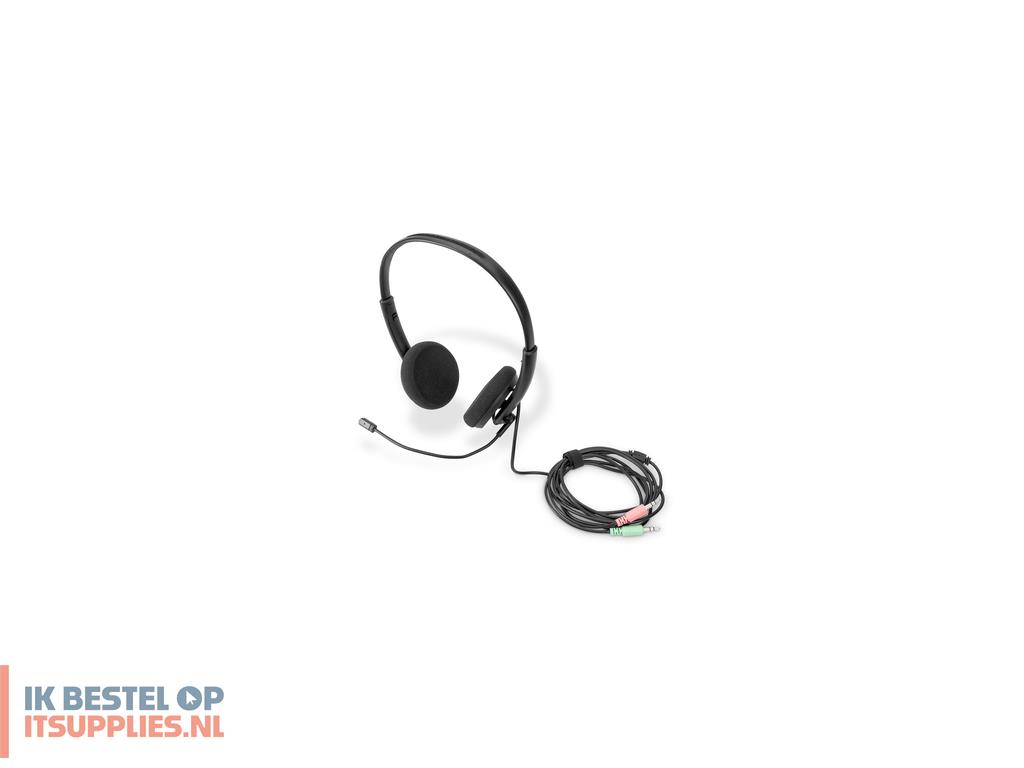 3048603-digitus_da-12202_hoofdtelefoonheadset_bedraad_hoofdband_kantoorcallcenter_zwart