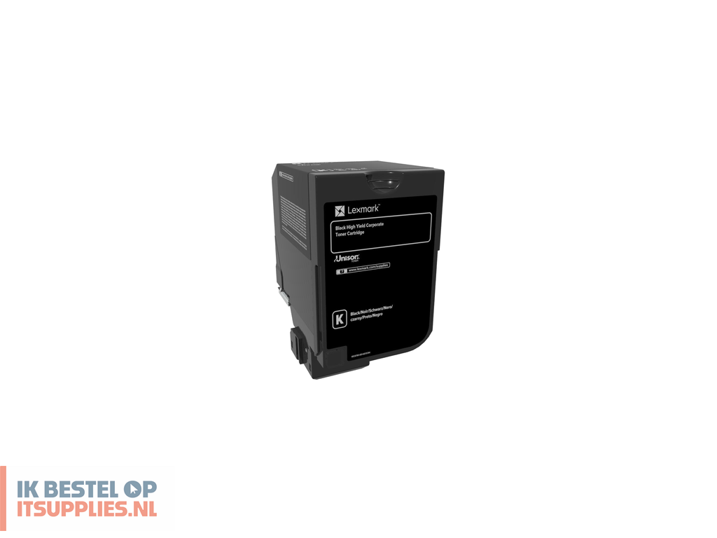 0044909-lexmark_84c2hke_tonercartridge_1_stuks_origineel_zwart