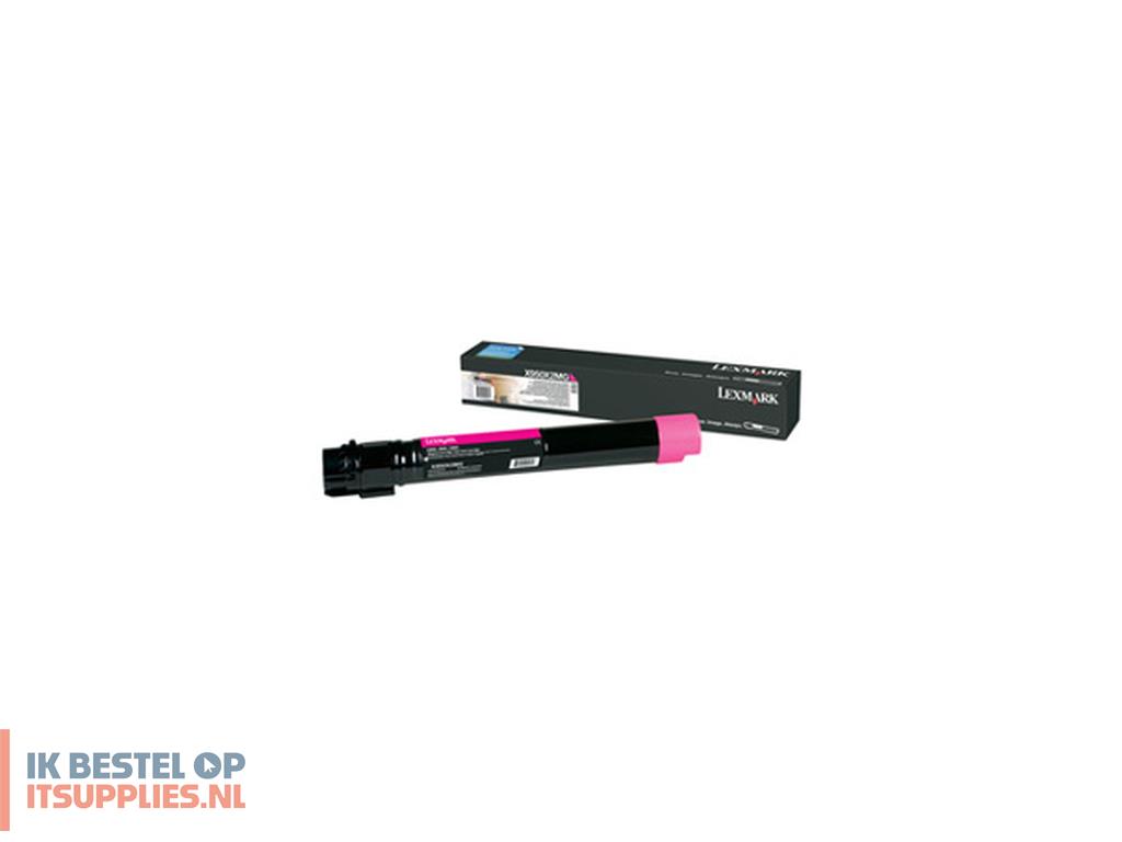 0910110-lexmark_x950x2mg_tonercartridge_1_stuks_origineel_magenta