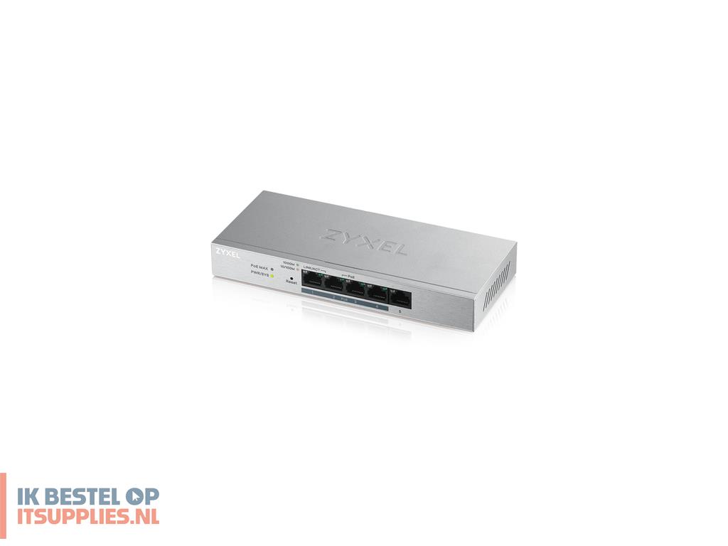5624420-zyxel_gs1200-5hp_v2_managed_gigabit_ethernet_101001000_power_over_ethernet_poe_grijs