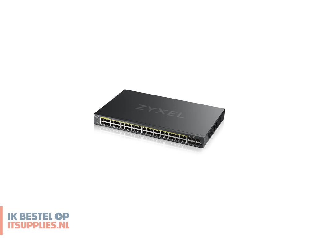 2310544-zyxel_gs2220-50hp-eu0101f_netwerk-switch_managed_l2_gigabit_ethernet_101001000_power_over_ethernet_poe