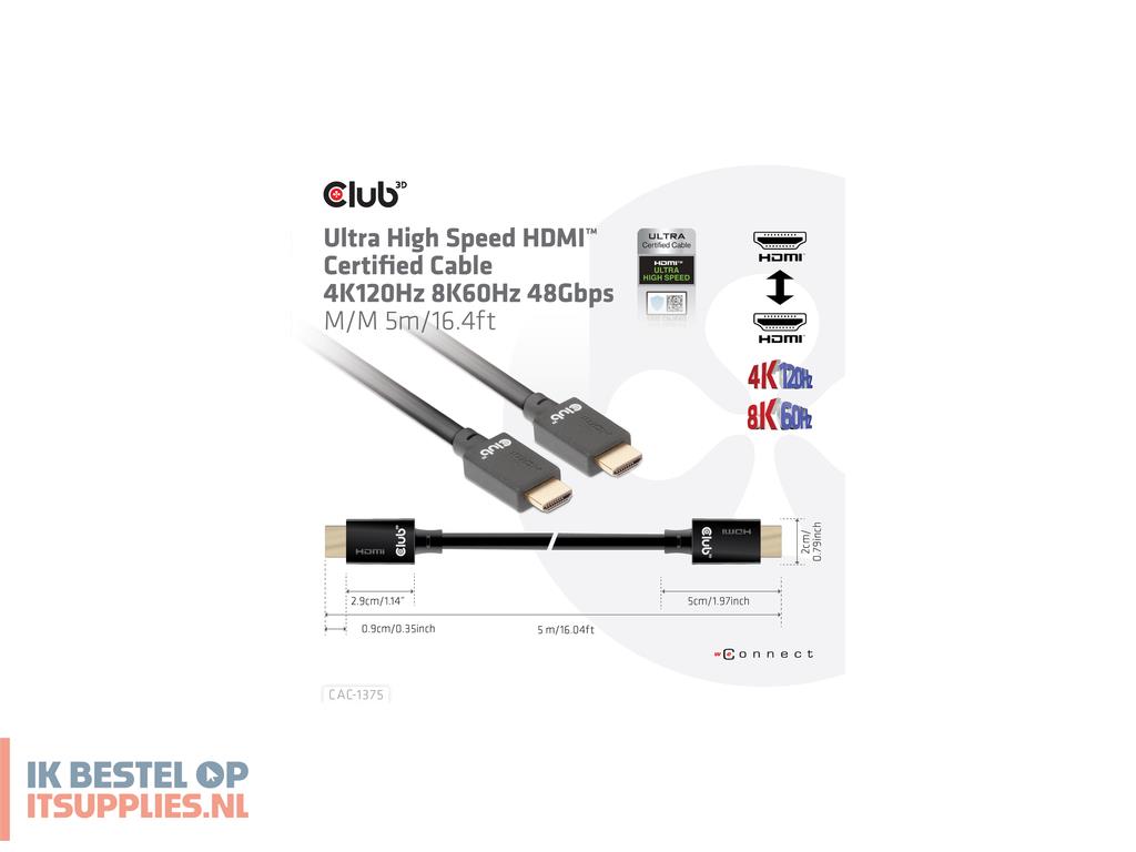 3647668-club3d_cac-1375_hdmi_kabel_5_m_hdmi_type_a_standaard_zwart