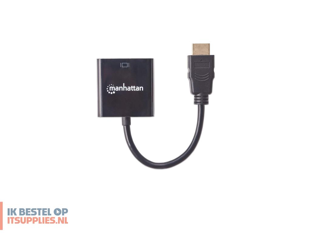 4800007-manhattan_151467_video_kabel_adapter_0-3_m_hdmi_type_a_standaard_vga_d-sub_zwart