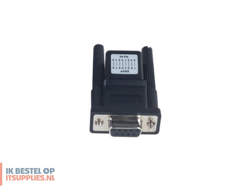 0131281-moxa_adp-rj458p-db9f_tussenstuk_voor_kabels_rj-45_db-9f_zwart