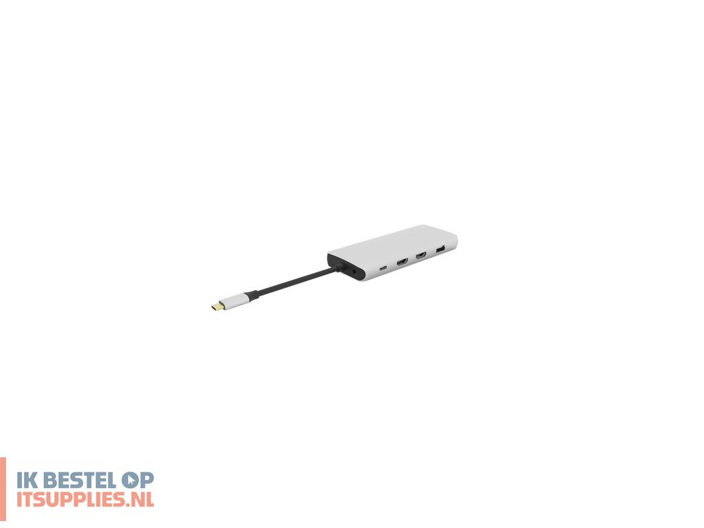 0750743-estuff_es623009_interface_hub_usb_32_gen_1_31_gen_1_type-c_5000_mbits_grijs