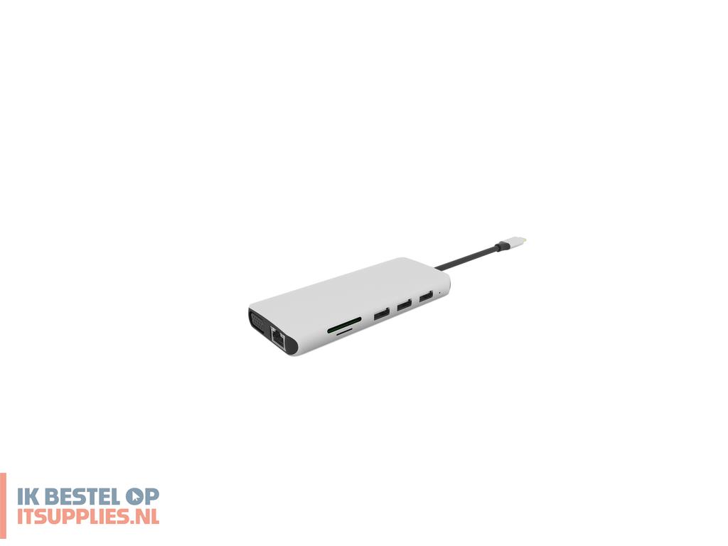 0753013-estuff_es623009_interface_hub_usb_32_gen_1_31_gen_1_type-c_5000_mbits_grijs