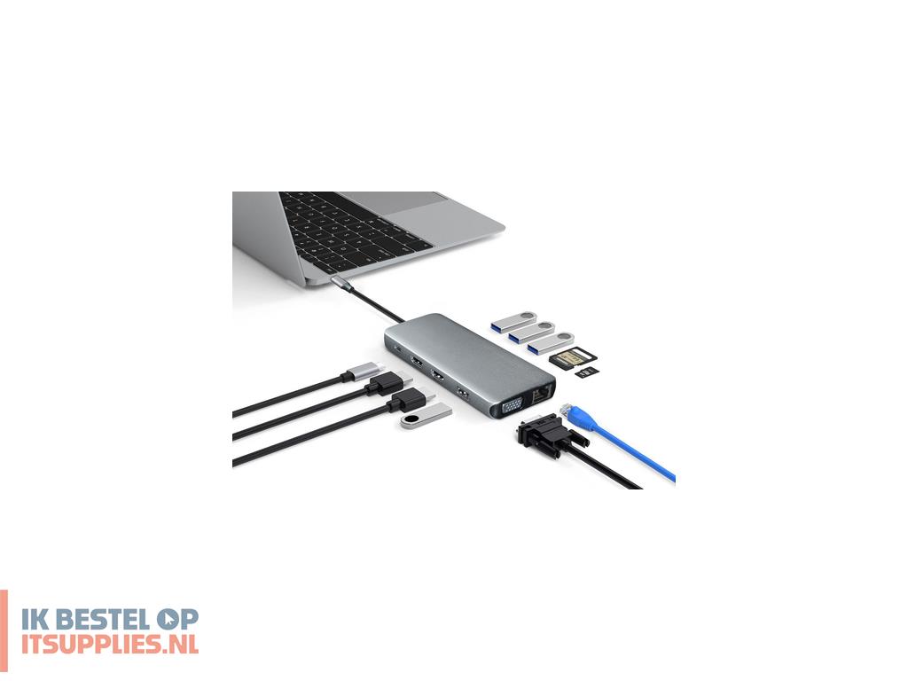 0800210-estuff_es623009_interface_hub_usb_32_gen_1_31_gen_1_type-c_5000_mbits_grijs