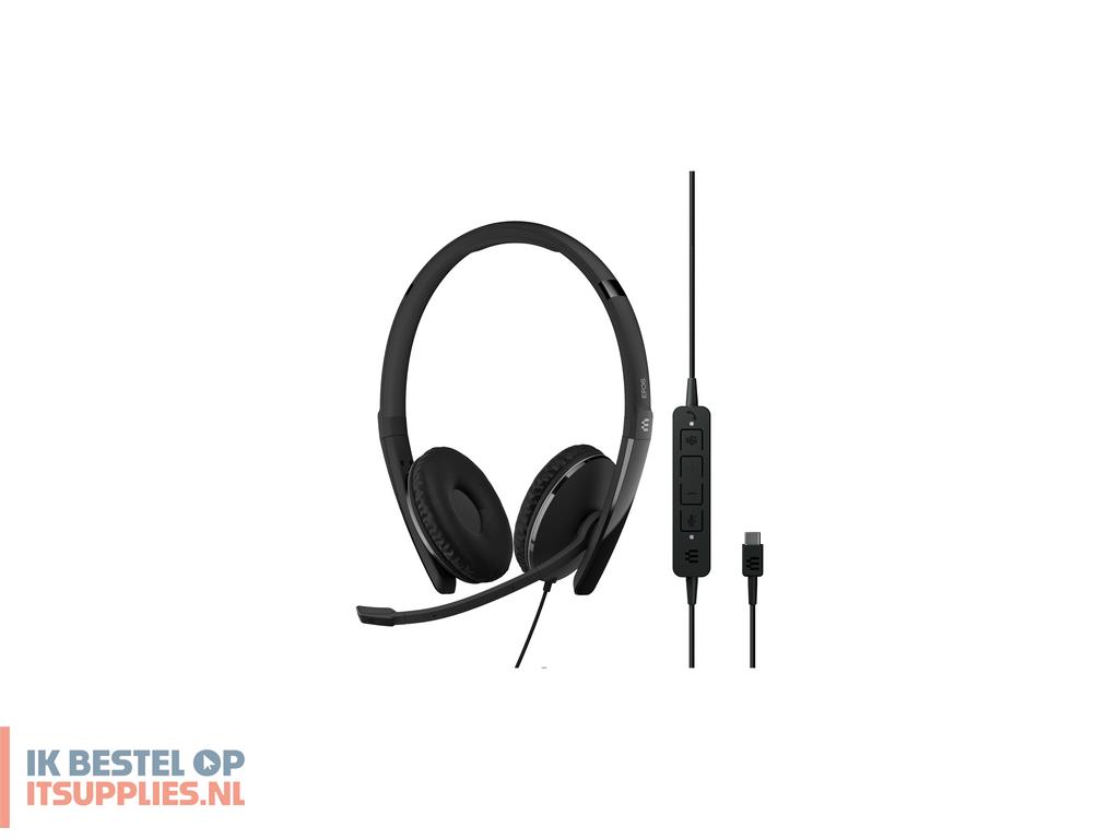 3249227-epos_adapt_160t_anc_usb-c_bedraad_hoofdband_kantoorcallcenter_usb_type-c_zwart