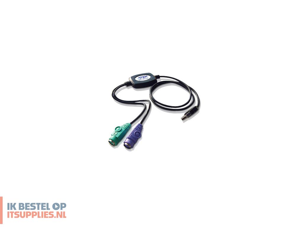 0252177-aten_uc10km-at_ps2-kabel_0-9_m_2x_6-p_mini-din_usb_a_zwart