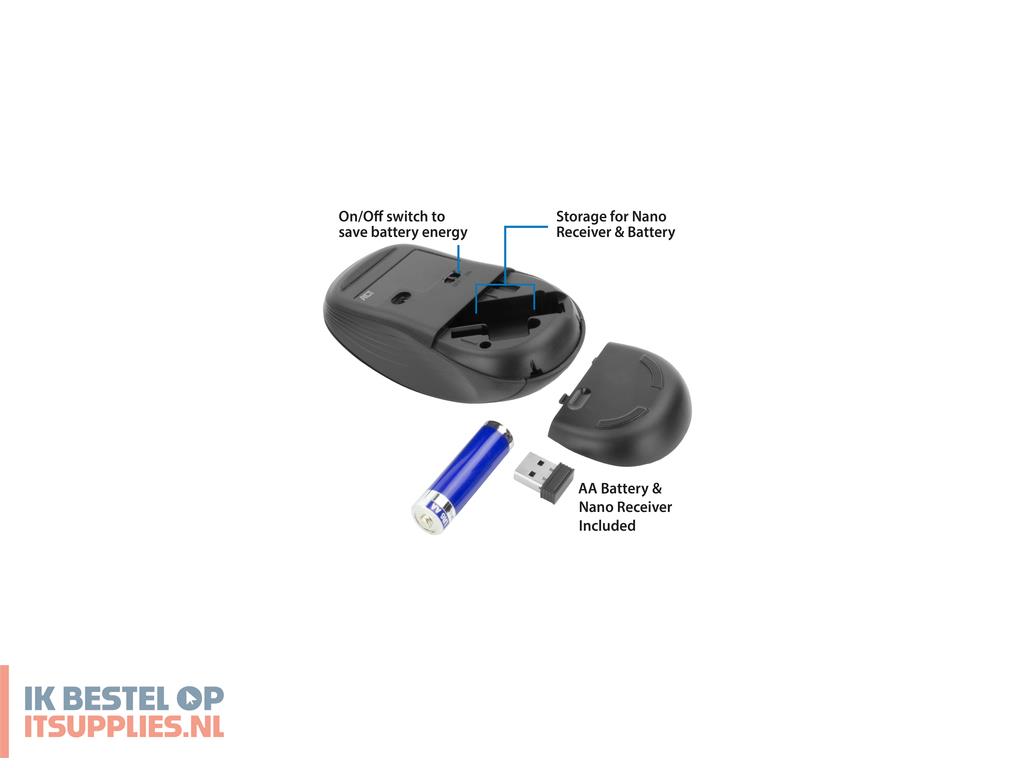 0606539-act_ac5105_muis_kantoor_ambidextrous_rf_draadloos_optisch_1000_dpi
