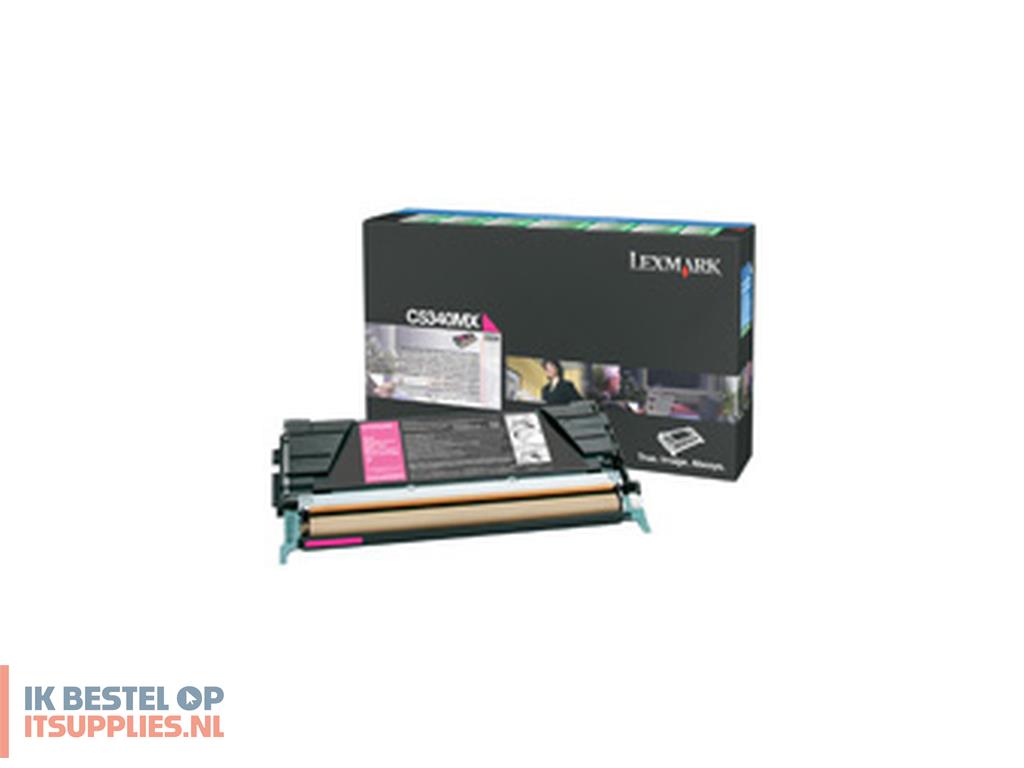3045095-lexmark_c534_tonercartridge_1_stuks_origineel_magenta