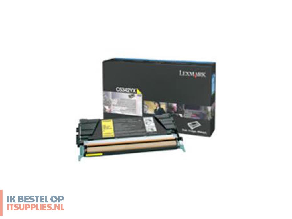 3049068-lexmark_c534x3yg_tonercartridge_1_stuks_origineel_geel