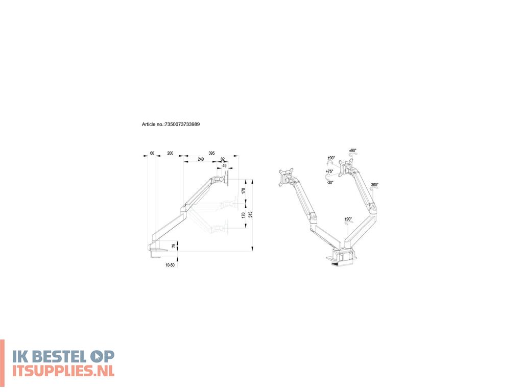 3414506-refurbished_multibrackets_3989_flat_panel_bureau_steun_81-3_cm_32_wit