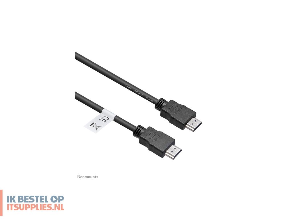 0044796-neomounts_hdmi3mm_hdmi_kabel_1_m_hdmi_type_a_standaard_zwart