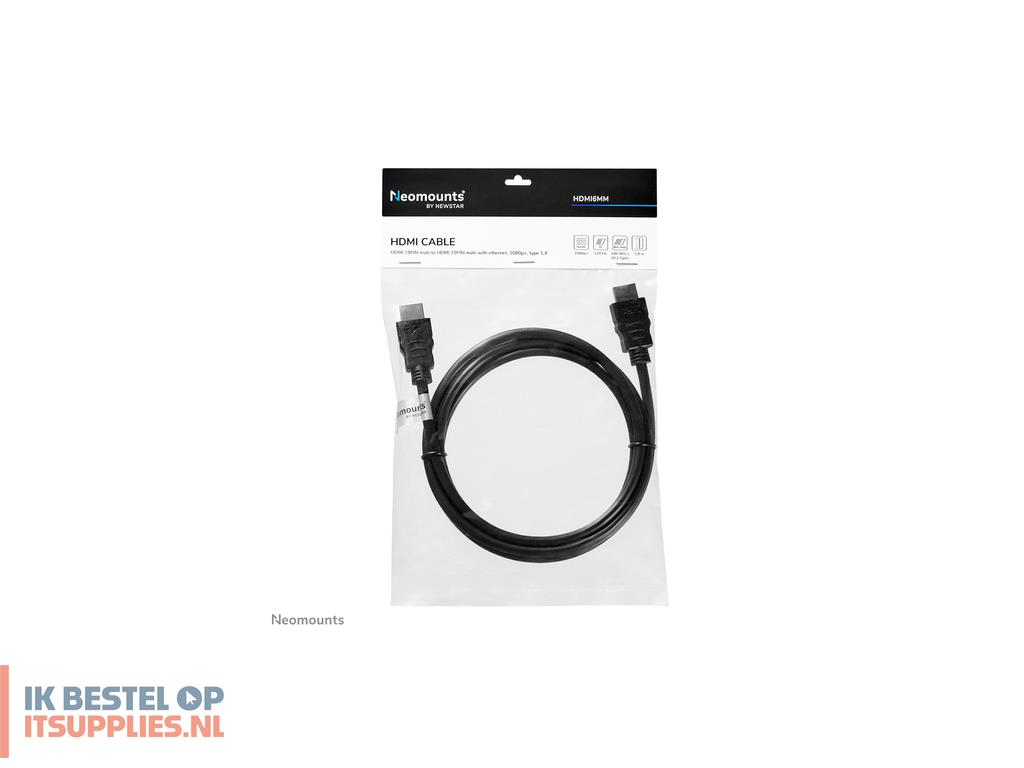 5539423-neomounts_hdmi6mm_hdmi_kabel_2_m_hdmi_type_a_standaard_zwart