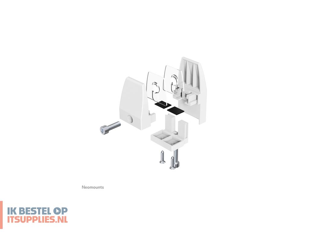 0102438-neomounts_ns-clmp40white_montagekit_wit_aluminium