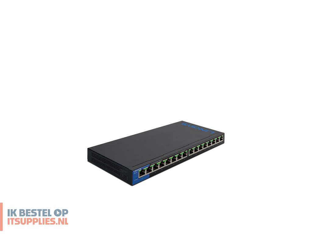 0152905-linksys_lgs116p_unmanaged_l2_gigabit_ethernet_101001000_power_over_ethernet_poe_zwart
