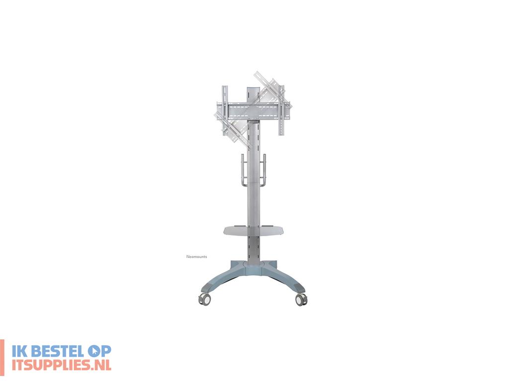 1553650-neomounts_plasma-m2000_multimediawagen_-steun_zilver_draagbare_vloerstandaard
