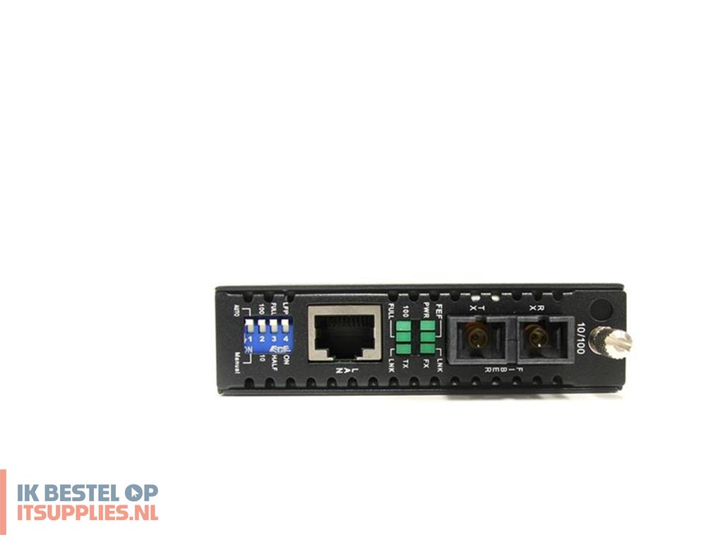 3201546-startechcom_et90110sc2_netwerk_media_converter_200_mbits_1310_nm_multimode_zwart