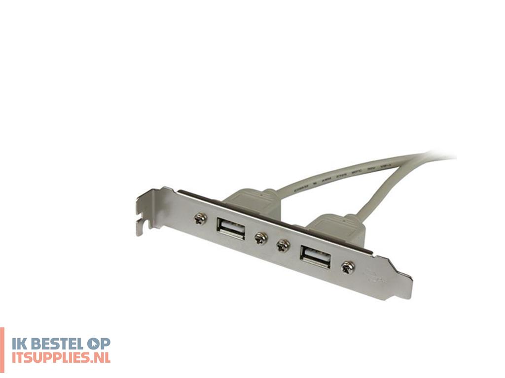 3335359-startechcom_usbplate_tussenstuk_voor_kabels_2_x_idc_2_x_usb_a_zilver