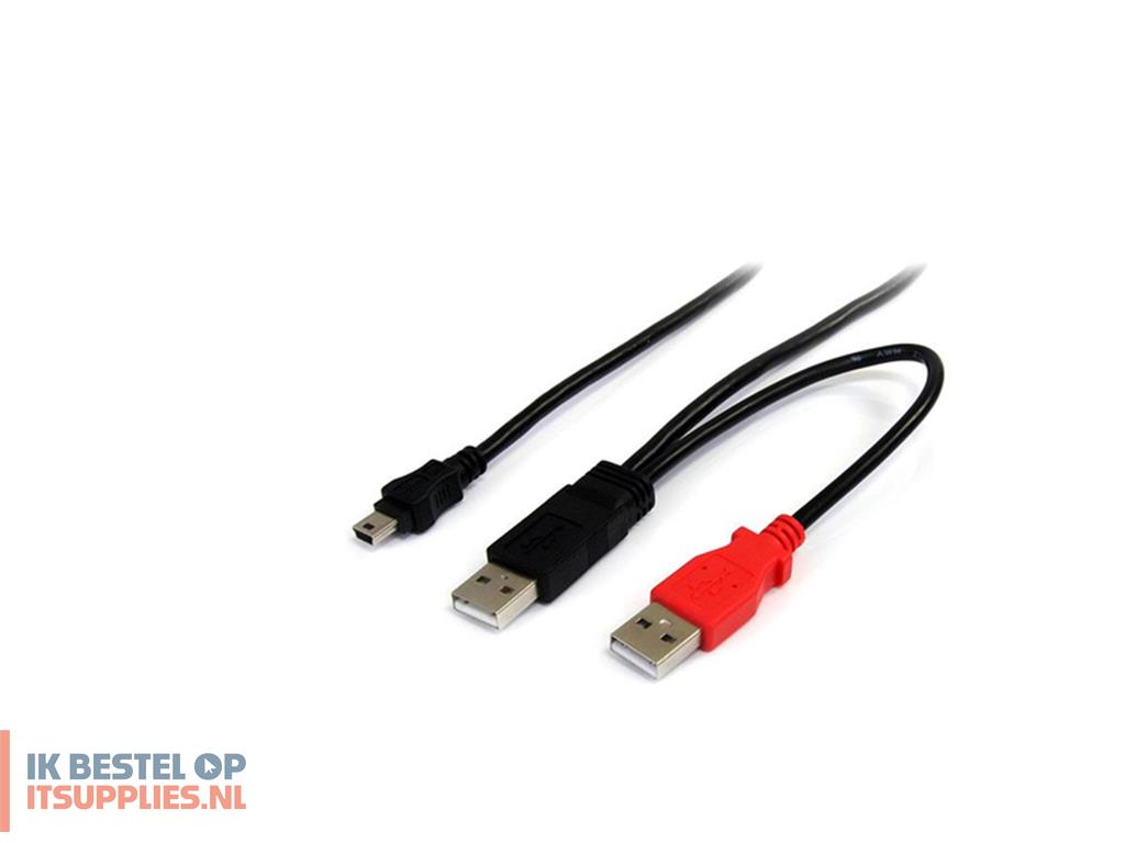 0507821-startechcom_usb2habmy6_usb-kabel_usb_20_mini-usb_b_2_x_usb_a_zwart-_rood