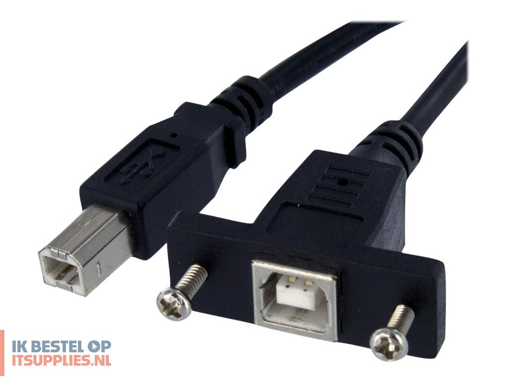 259612-startechcom_3_ft_panel_mount_usb_cable_b_to_b