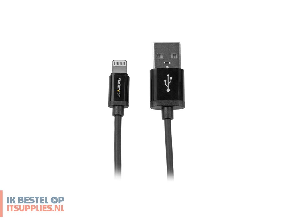 3333015-startechcom_usblt1mb_lightning-kabel_zwart