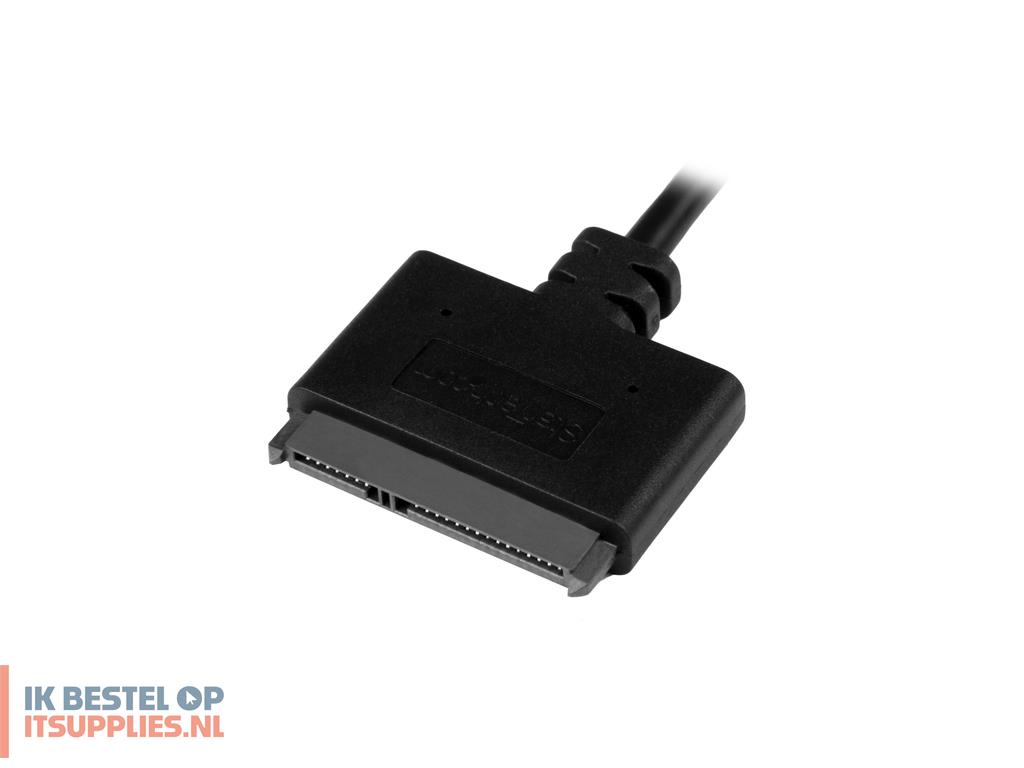 0602641-startechcom_usb312sat3cb_tussenstuk_voor_kabels_usb_31_a_sata_715_pin_zwart