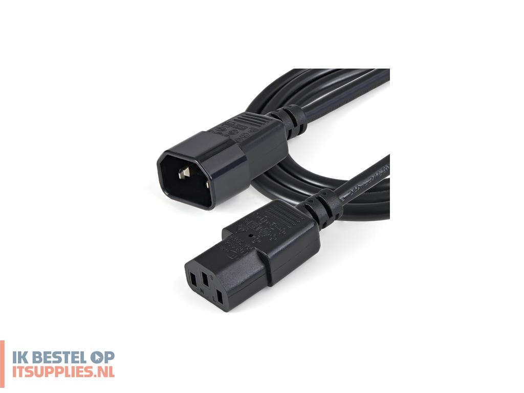 4916740-startechcom_pxt1001m_electriciteitssnoer_zwart_c14_stekker_c13_stekker