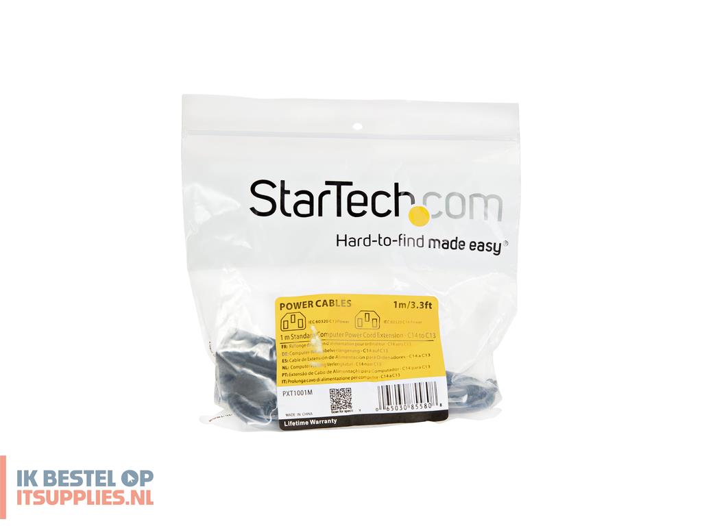 4920798-startechcom_pxt1001m_electriciteitssnoer_zwart_c14_stekker_c13_stekker