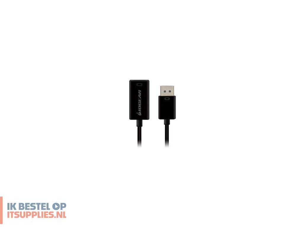 3317036-iogear_gdphd4ka_video_kabel_adapter_0-086_m_displayport_hdmi_type_a_standaard_zwart