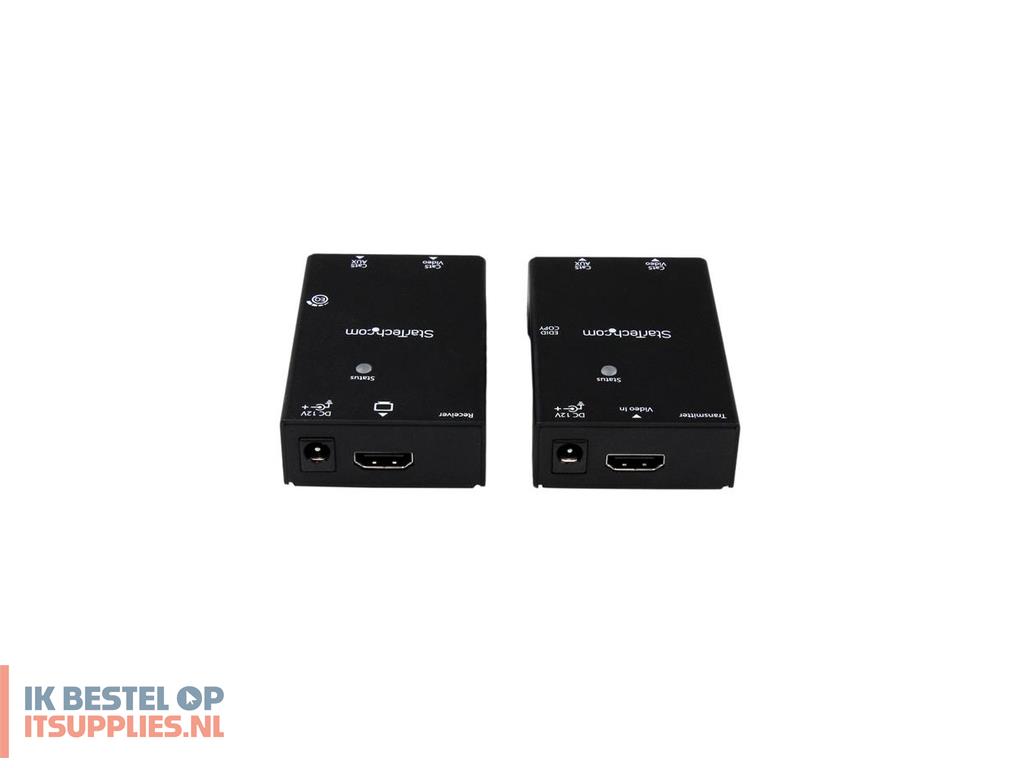 0206829-startechcom_st121shd50_audiovideo_extender_av-zender_ontvanger_zwart