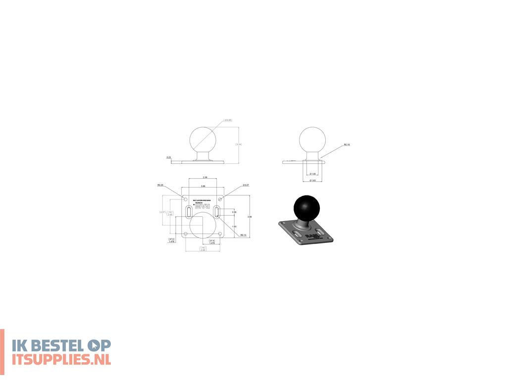 3151118-ram_mounts_ram-d-2461u_onderdeel_accessoire_voor_houders