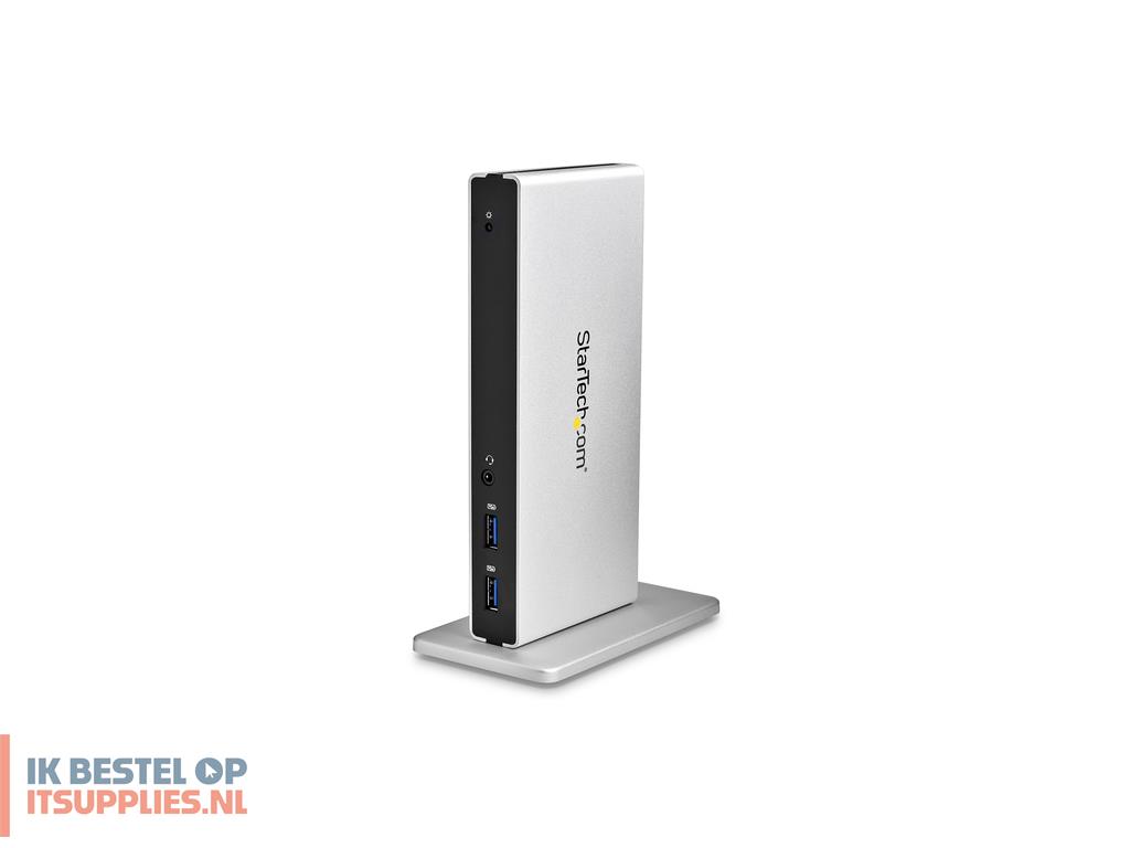 1546149-startechcom_usb3sdockdd_laptop_dock_poortreplicator_bedraad_usb_32_gen_1_31_gen_1_type-b_zwart-_zilver