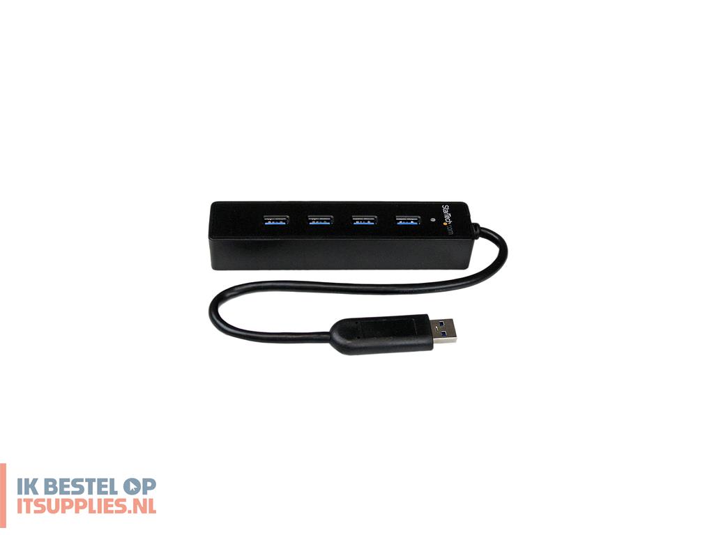 3357656-startechcom_st4300pbu3_interface_hub_usb_32_gen_1_31_gen_1_type-a_5000_mbits_zwart