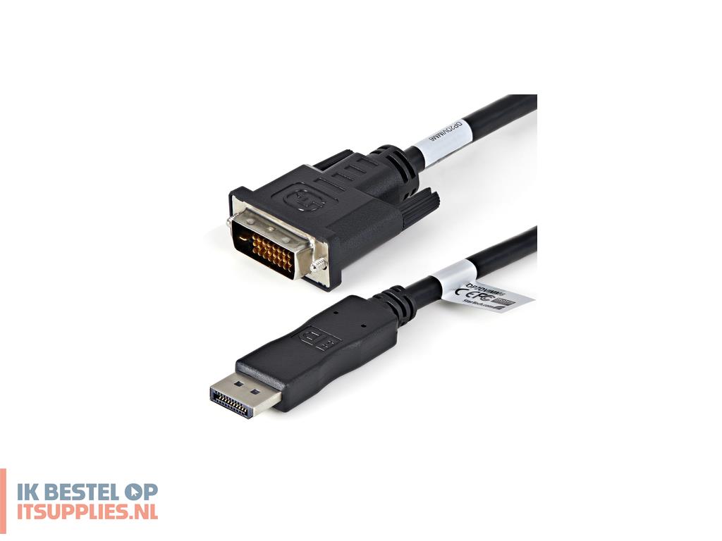 0845527-startechcom_dp2dvimm6x10_video_kabel_adapter_1-82_m_dvi-d_zwart